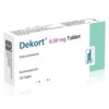 DEXAMETHASONE 0.50MG DEKORT